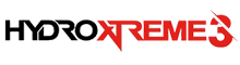 Hydroxtreme3 text logo