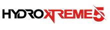 Hydroxtreme5 text logo